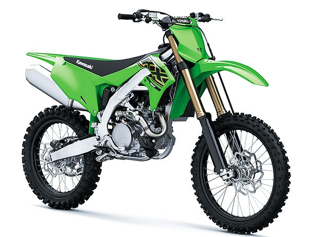 2021年 KX450 ライムグリーン(カタログメイン)