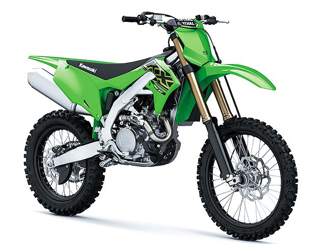 2021年 KX450X ライムグリーン(カタログメイン)