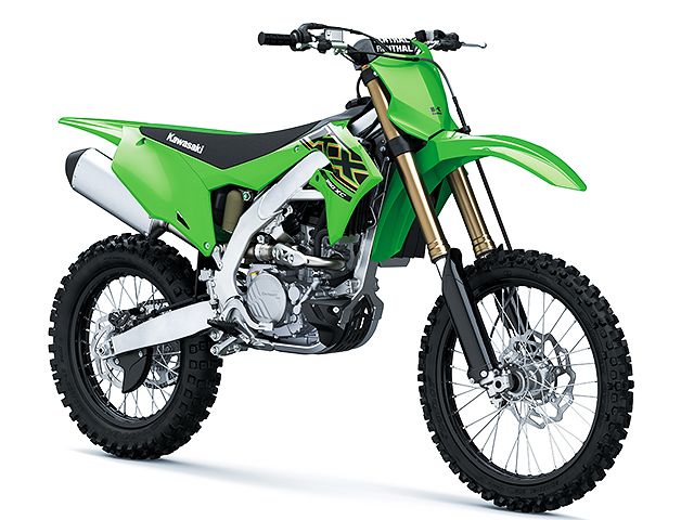2021年 KX250X ライムグリーン(カタログメイン)