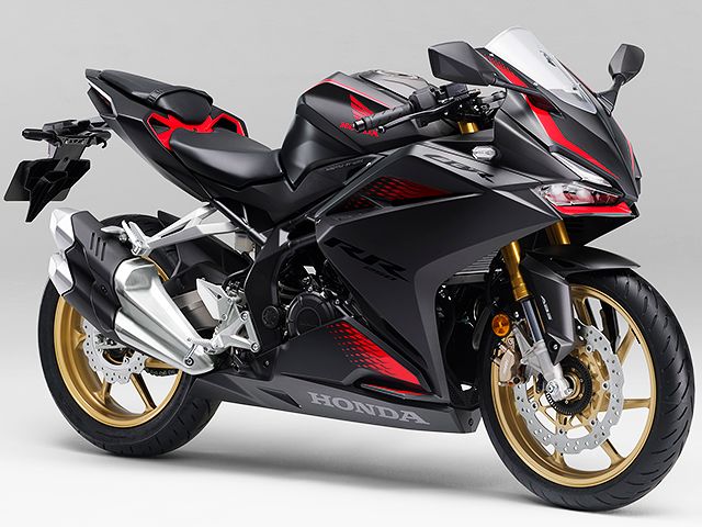 2020年 CBR250RR マットガンパウダーブラックメタリック(カタログメイン)