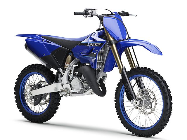 2021年 YZ125X ディープパープリッシュブルーソリッドE(カタログメイン)