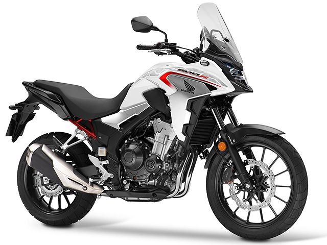 2021年 CB500X Pearl Metalloid White(カタログメイン)