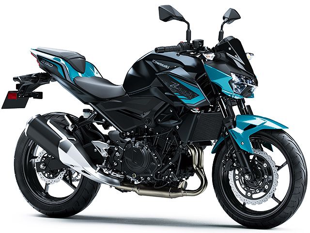 2021年 Z250 パールナイトシェードティール×メタリックフラットスパークブラック(カタログメイン)