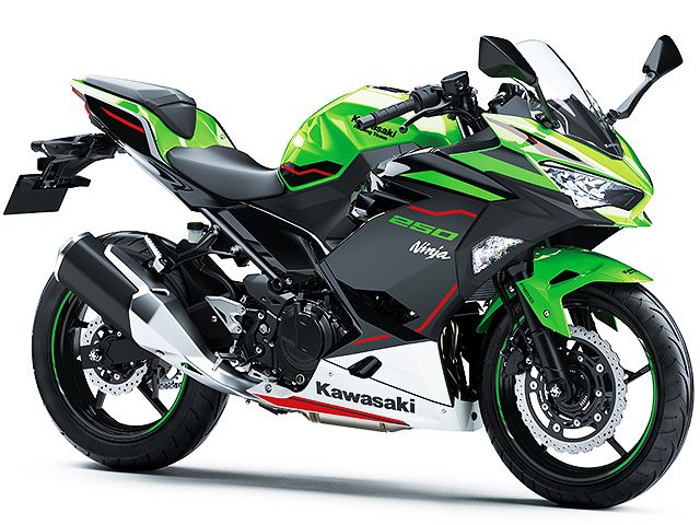 2021年 Ninja 250 KRT Edition ライムグリーン×エボニー(カタログメイン)