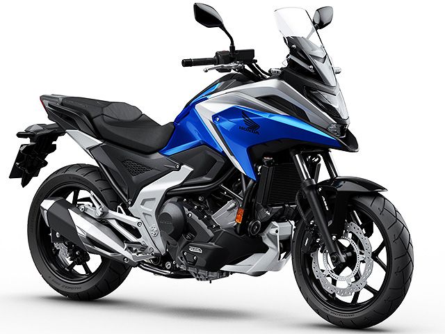 2021年 NC750X Glint Wave Blue Metallic(カタログメイン)