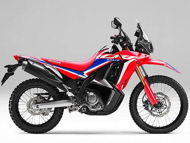 2021年 CRF250RALLY エクストリームレッド(カタログメイン)