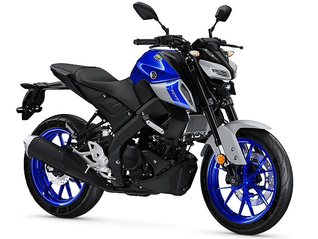 2021年 MT-125 Icon Blue(カタログメイン)