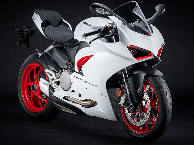 2021年 Panigale V2 ホワイト・ロッソ(カタログメイン)
