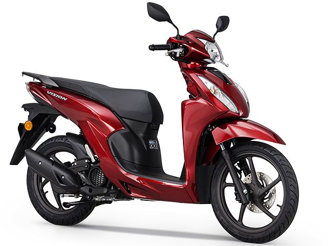 2021年 VISION110 Candy Noble Red(カタログメイン)