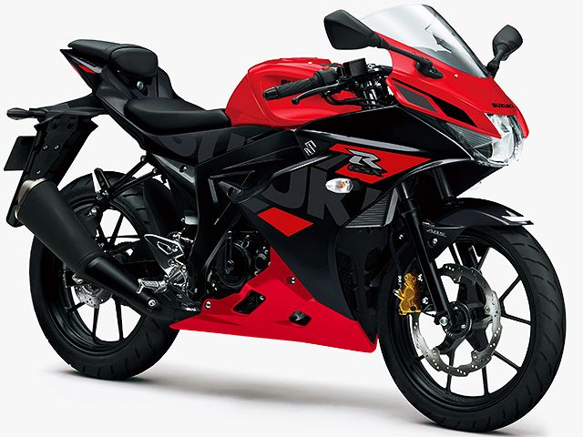 2021年 GSX-R125 ABS ストロンガーレッド/タイタンブラック(カタログメイン)
