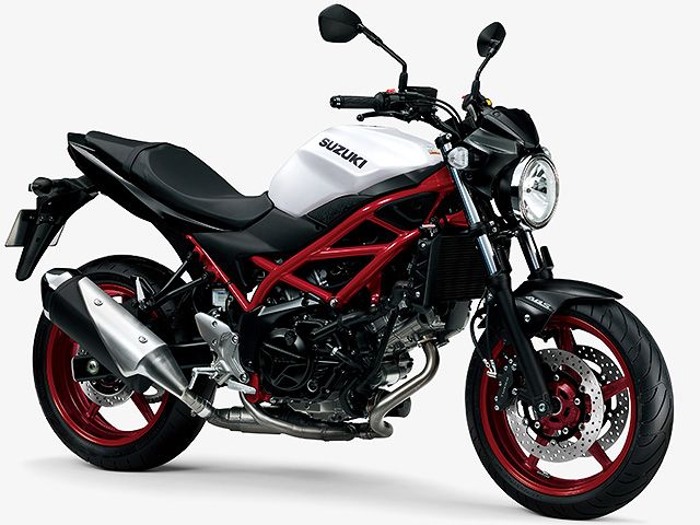 2021年 SV650 ABS グラススパークルブラック/ブリリアントホワイト(カタログメイン)