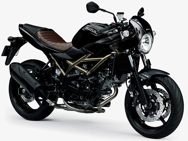 2021年 SV650X ABS グラススパークルブラック(カタログメイン)