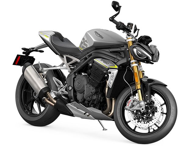 2021年 Speed Triple 1200RS マットシルバーアイス(カタログメイン)