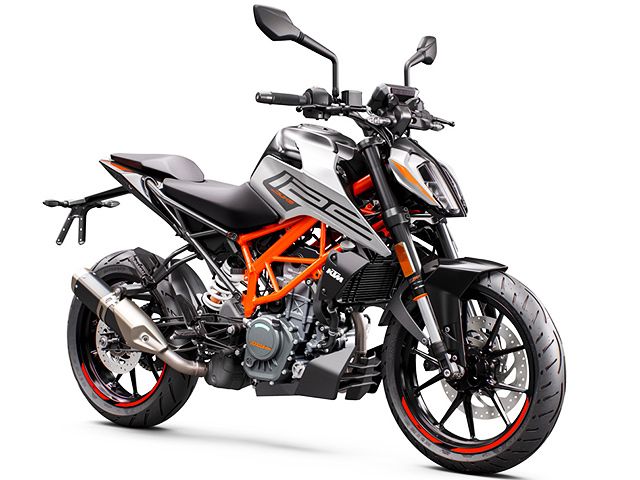 2021年 125DUKE シルバー(カタログメイン)