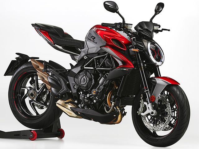 2021年 BRUTALE 800 RR SHOCK PEARL RED/AVIO GREY(カタログメイン)