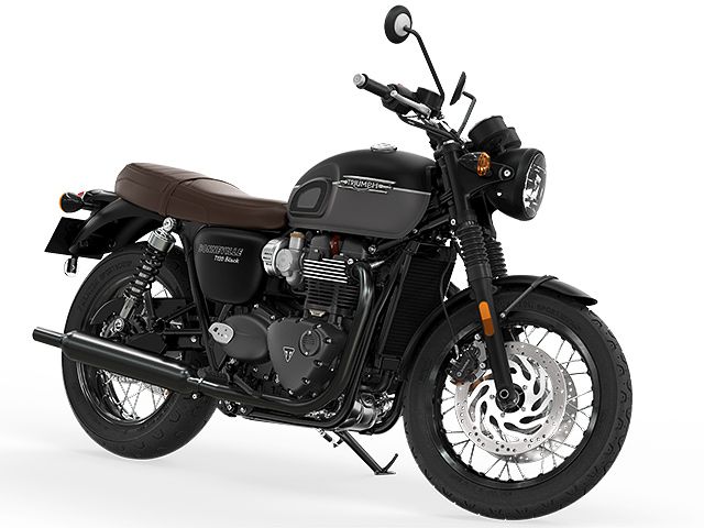 2021年 Bonneville T120 BLACK マットジェットブラック/マットグラファイト(カタログメイン)
