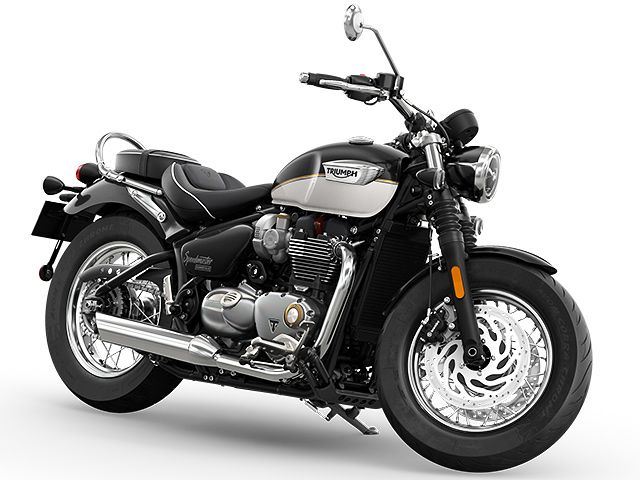 2021年 Bonneville Speedmaster サファイアブラック/フュージョンホワイト(カタログメイン)