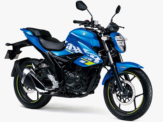 2021年 GIXXER トリトンブルーメタリック(カタログメイン)