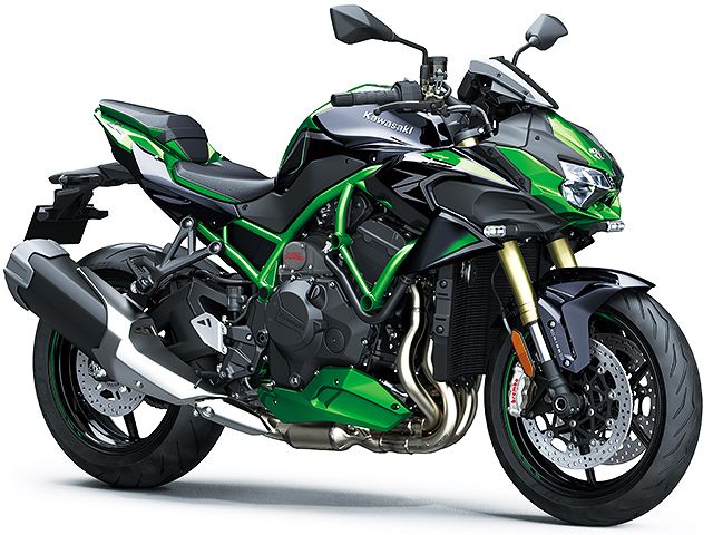 2021年 Z H2 SE メタリックディアブロブラック×ゴールデンブレイズドグリーン(カタログメイン)