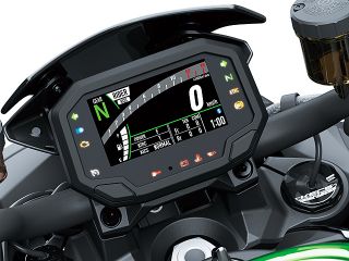 2021年 Z H2 SE(メーター表示イメージ)