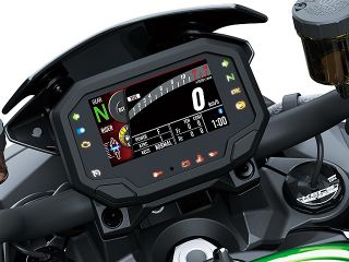 2021年 Z H2 SE(メーター表示イメージ)