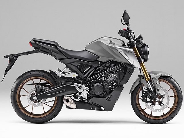2021年 CB125R パールスモーキーグレー(カタログメイン)