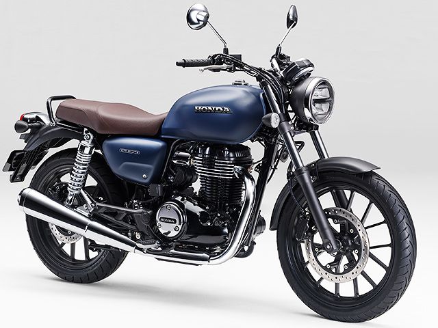 2021年 GB350 マットジーンズブルーメタリック(カタログメイン)