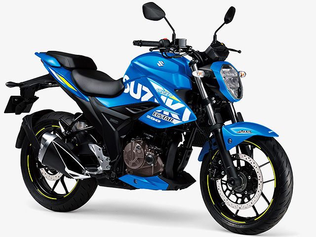 2021年 GIXXER 250 トリトンブルーメタリック(カタログメイン)