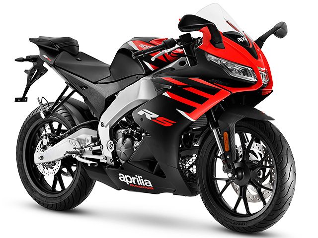 2021年 RS125 Aprilia Black(カタログメイン)