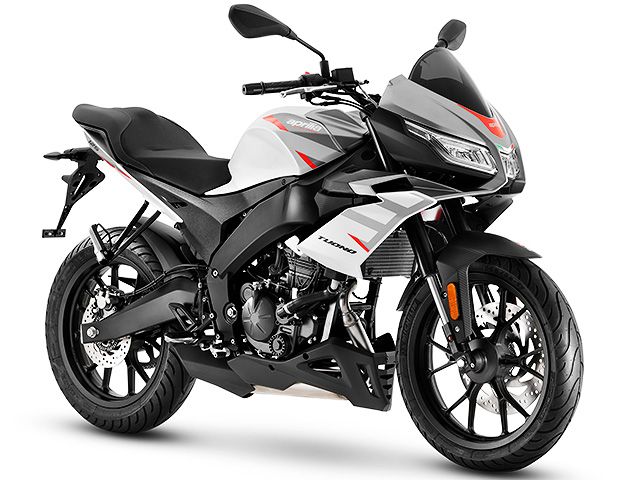 2021年 Tuono 125 Lightning White(カタログメイン)
