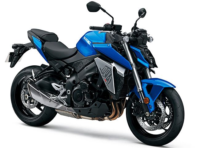 2021年 GSX-S950 Metallic Triton Blue(カタログメイン)