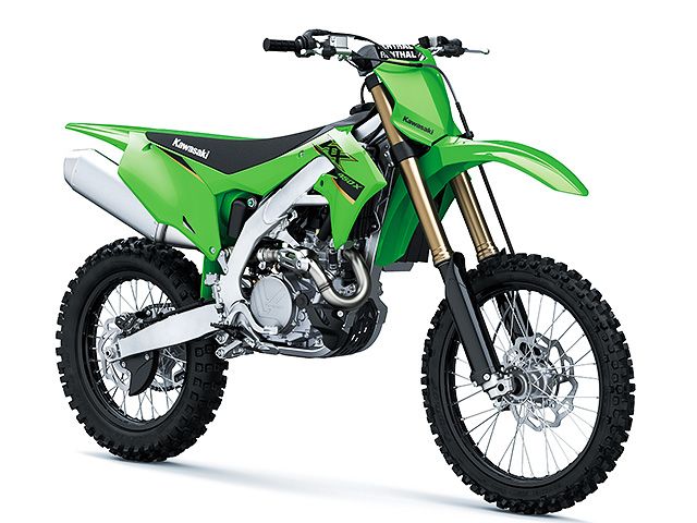 2022年 KX450X ライムグリーン(カタログメイン)