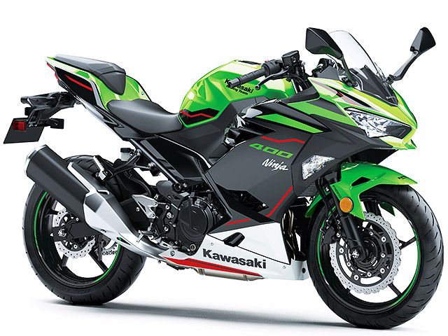 2022年 Ninja 400 KRT Edition ライムグリーン×エボニー(カタログメイン)