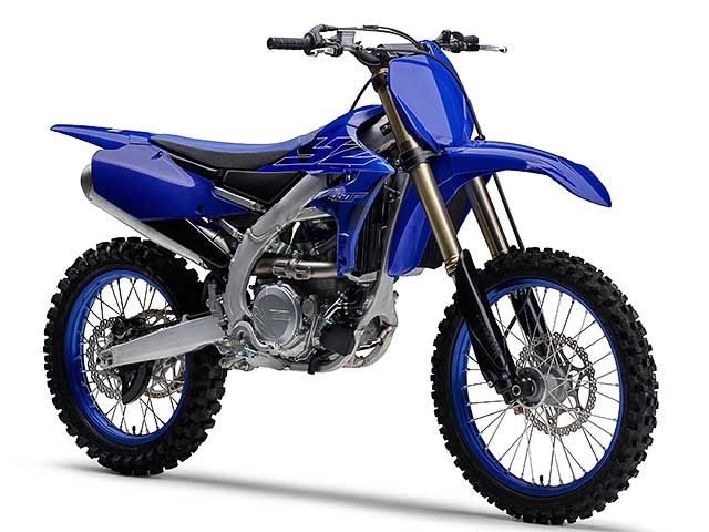 2022年 YZ450FX ディープパープリッシュブルーソリッドE(カタログメイン)