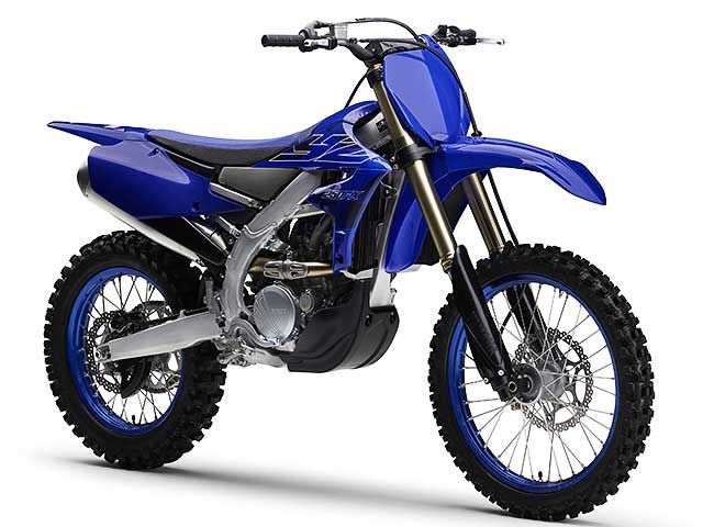 2022年 YZ250FX ディープパープリッシュブルーソリッドE(カタログメイン)
