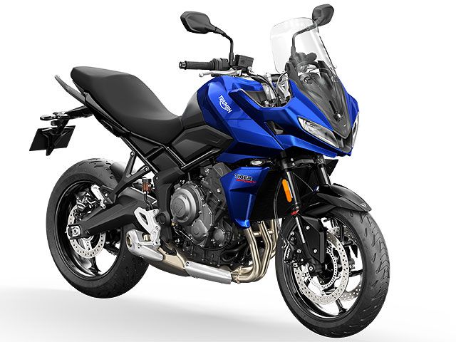2022年 Tiger Sport 660 LUCERNE BLUE/SAPPHIRE BLACK(カタログメイン)