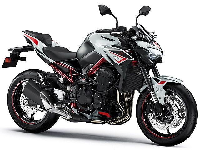 2022年 Z900 パールロボティックホワイト×メタリックマットグラフェンスチールグレー(カタログメイン)