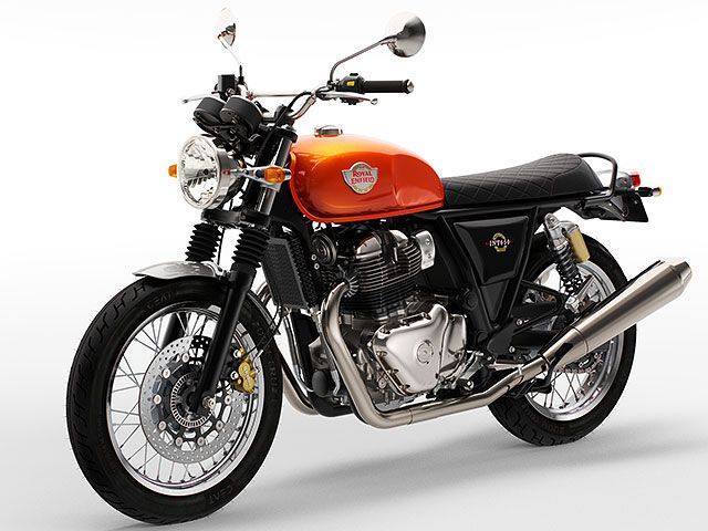 2021年 INT 650 Standard Orange Crush(カタログメイン)