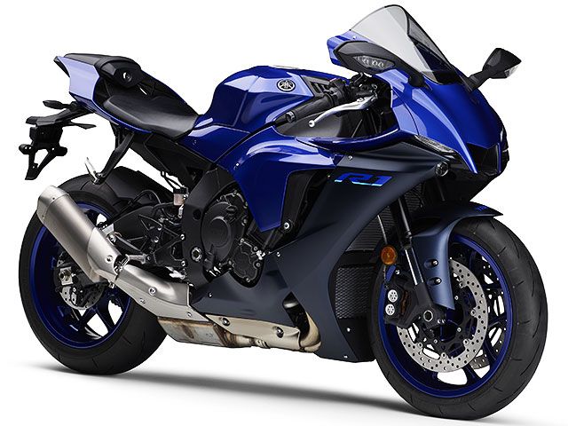 2022年 YZF-R1 ABS ディープパープリッシュブルーメタリックC(カタログメイン)