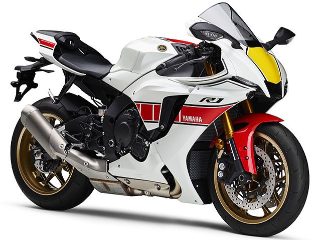 2022年 YZF-R1 ABS WGP 60th Anniversary シルキーホワイト(記念カラー)(カタログメイン)