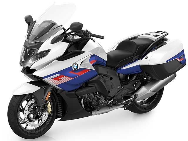2022年 K1600GT Sport style:Lightwhite and Racingblue metallic/Racingred(カタログメイン)
