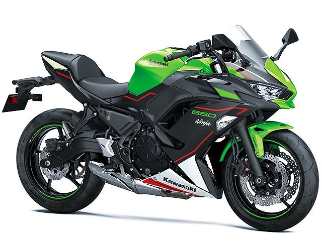 2022年 Ninja 650 KRT Edition ライムグリーン×エボニー(カタログメイン)