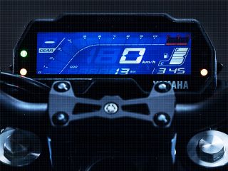 2022年 MT-125(メーター表示イメージ)