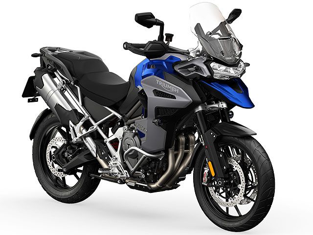 2022年 Tiger 1200 GT Explorer ルーサンブルー(カタログメイン)