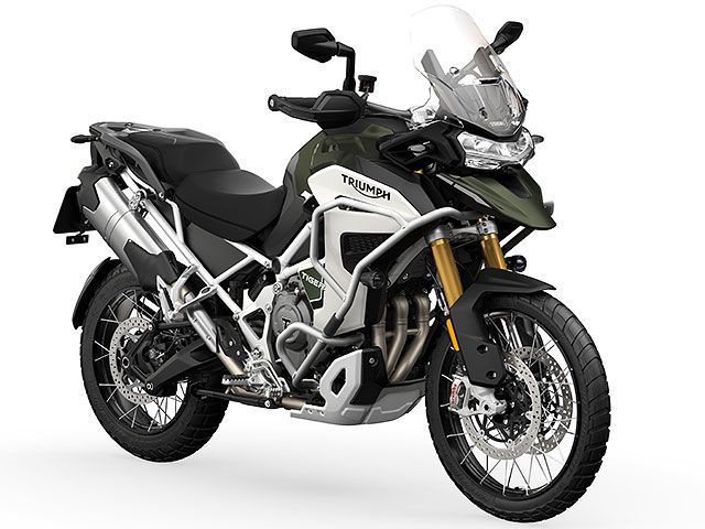 2022年 Tiger 1200 Rally Explorer マットカーキ(カタログメイン)