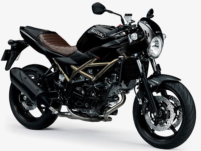 2022年 SV650X ABS グラススパークルブラック(カタログメイン)