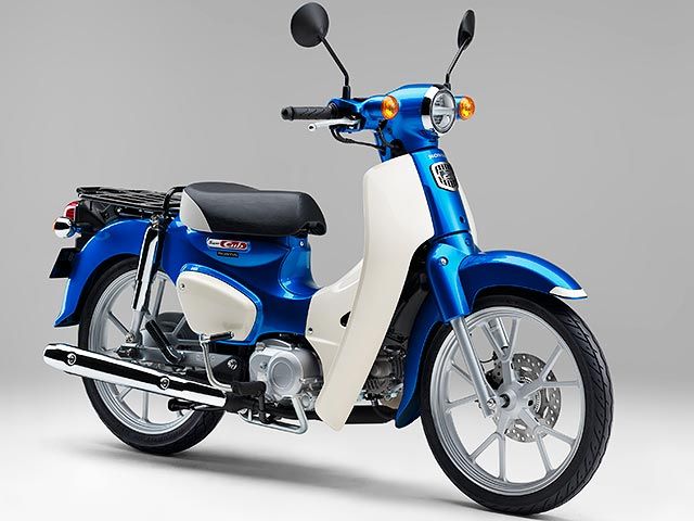 2022年 Super Cub 110 グリントウェーブブルーメタリック(カタログメイン)