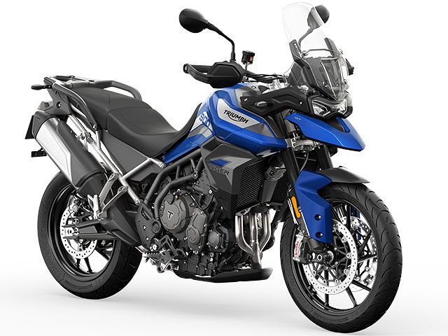 2023年 Tiger 900 GT カスピアンブルー/マットグラファイト(カタログメイン)