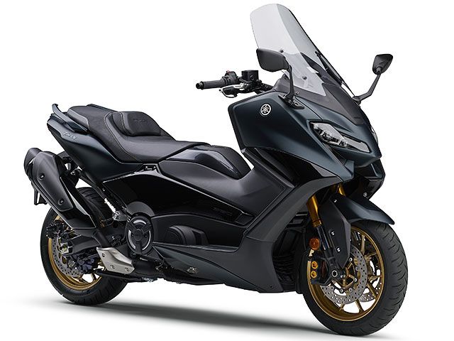 2022年 TMAX560 TECH MAX ABS マットダークブルーイッシュグレーメタリック4(カタログメイン)