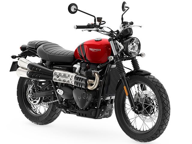 2023年 Scrambler 900 カーニバルレッド/ジェットブラック(カタログメイン)